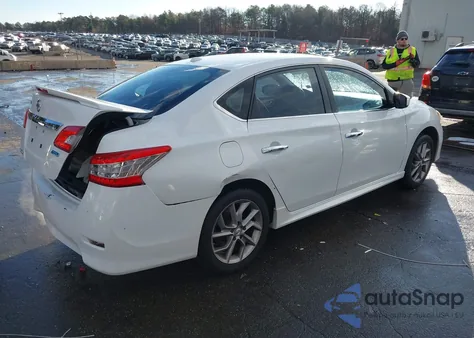2013 Nissan Sentra Sr z USA, uszkodzony, nr VIN 3N1AB7AP8DL721553
